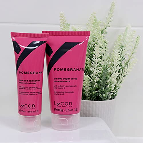 Pomegranate Sugar Scrub And Lotion Set - Includes 50Ml Pomegranate Lotion And 100G Sugar Exfoliating Scrub - Pomegranate Sugar Scrub And Body Lotion For Dry Skin #TOP3