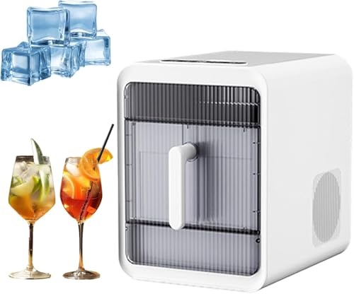 Máquina de Hielo Portátil de Mostrador 12 Cubos 10 Minutos