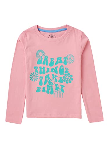Image of Girls T-Shirts Pack of 3 by Cub McPaws | Kids Cotton T-Shirts for Girls | Long Sleeves Tshirts | for 4-12 Years Girls