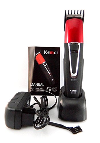 Kemei Km-1008 Rechargeable Beard & Moustache Hair Clipper & Trimmer for Men (Multicolor)