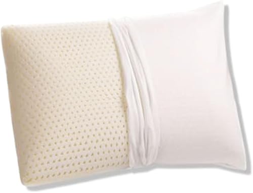 Miniatura 2 de Organic Textiles Talalay - Almohadas de látex con funda de algodón orgánico (King, firme), paquete de 2