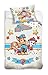 Kinderbettwäsche Baumwolle 90x120 cm + 40x60 cm Paw Patrol Baby