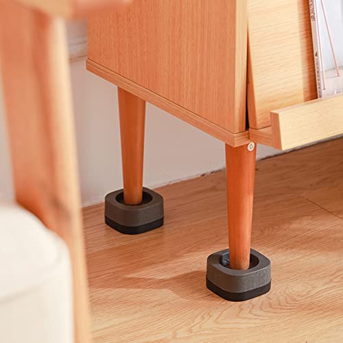 Kasituny 4 peças de almofada de pés antiderrapante redução de ruído antiderrapante máquina de lavar