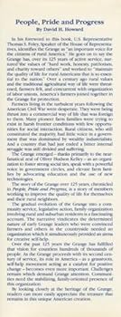 People, Pride and Progress: 125 Years of the Grange in America