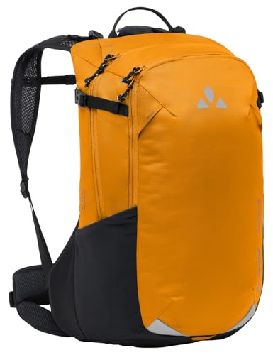 VAUDE Fahrrad Rucksack Trailvent 15 Liter, verstellbare Rückenlänge, belüfteter Netzrücken, kurkuma, Einheitsgröße
