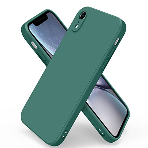 Silicone Case for iPhone XR case, Premium Soft Liquid Silicone Rubber Full-Body Protective Shockproof Back Case Cover for iPhone XR 6.1 inch