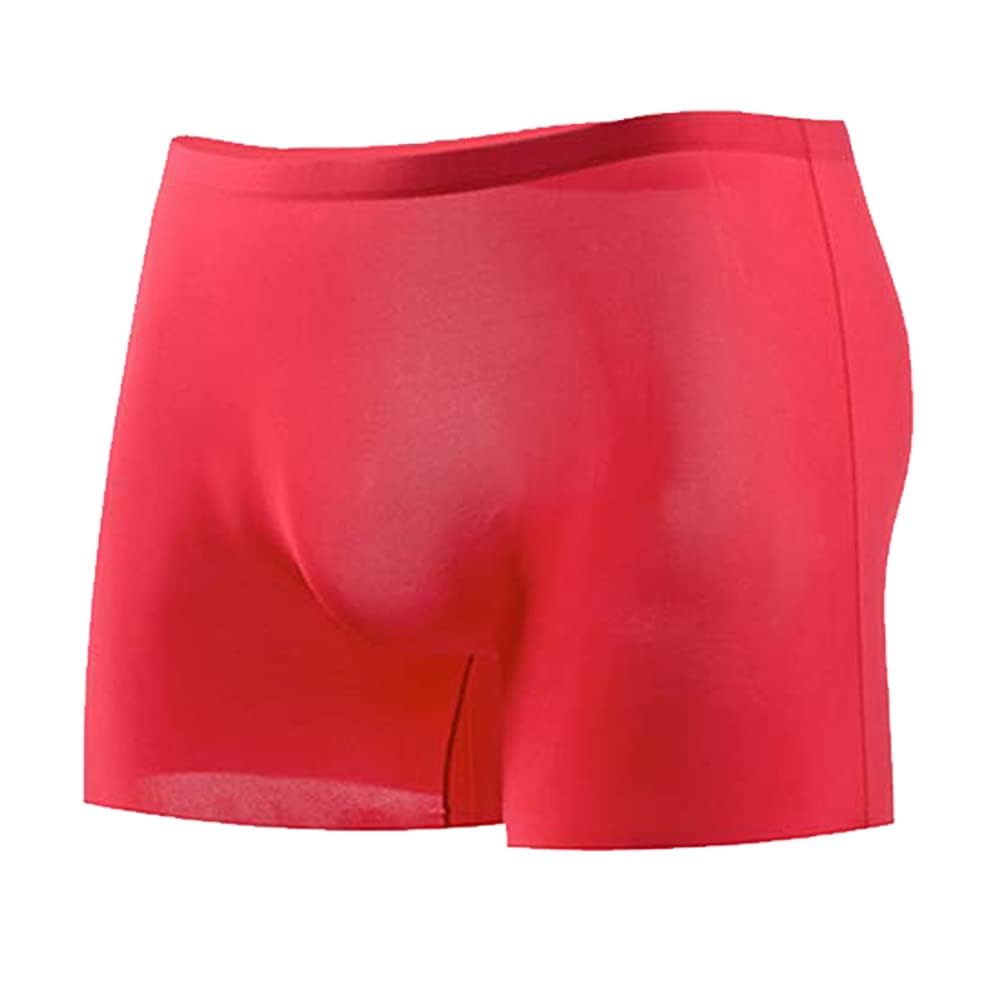 Alienjoy Herren Boxershorts Dünn Eisseide Unterwäsche Sexy D