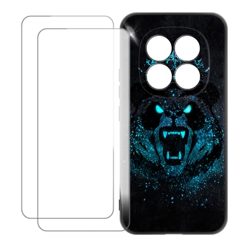 UOGNADGD Xiaomi Redmi Note 15 Pro Plus 5G China �Ƃ̌݊������� �J�X�^���J���t���P�[�X�{�����K���X�ی�t�B����2���t�� ? �Ռ��z�������h�~ (�{���Ă���p���_)