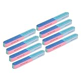 LALADEFIEE 8pezzi Limette Per Unghie Professionali Sides Steps Lucidatura Per Manicure e Pedicure Strumenti Per Unghie Per e Ragazza