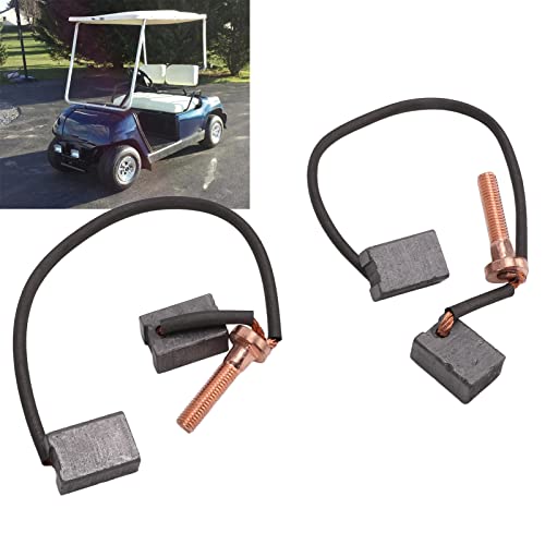 Conjunto de escova de motor de carro clube, 2 peças suporte de escova de motor de carro clube com mo