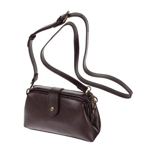 Sac bandoulière femme en cuir PU souple mini sac à main de travail