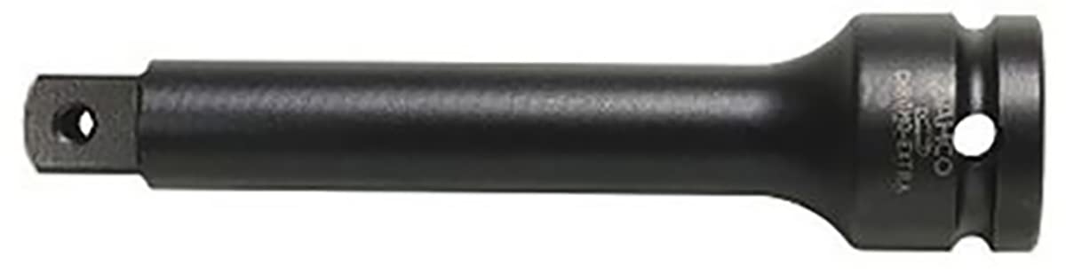 Extension de 1/2 de 250 mm avec finition chrome satiné pour outillage durable