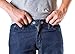 Waistband Extenders by Johnson & Smith | Button Extender for Pants | Denim Material | Pack of 3 Shades | Premium Metal Buttons | 2 Button Holes | Button Extender for Jeans