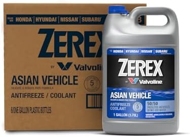Zerex Asian Vehicle Blue Silicate and Borate Free 50/50 Predilute...