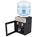 Top Loading Water Cooler Dispenser for 5 Gallon Bottle - Hot and Cold Countertop Mini Desktop for Home Office Dormitory Use - Champagne Gold Table Top