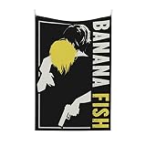 Geamla Anime Banana Fish Tapestry Wall Tapestries Decoration For Bedroom Curtains Dormitory Door 60x