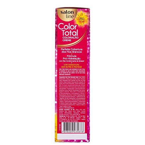 Kit Coloração Color Total 4.0 Castanho Medio, Salon Line