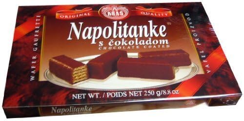 Kras Napolitanke Chocolate Covered Wafers ( 250g ) by Kras [Foods]