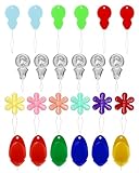FIVEIZERO Needle Threaders Kit – 24 PCS Needle Threader for Hand Sewing,4 Type Simple Needle Threaders for Needles,Needle Threader for Sewing Machine & Embroidery Floss with Clear Storage Box