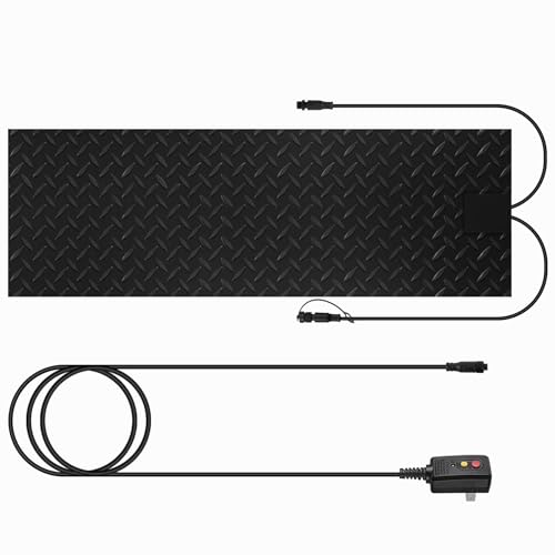 Juilsioa 20 Inch x 60 Inch Heated Snow Melting Mat Outdoor