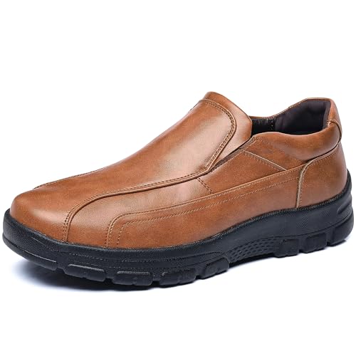 Trsorini Mens Casual Shoes Loafers Slip on Dress Business Office Premier Walking Lightweight Shoes Male