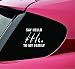 Say hello to my family guns vinyl decal bumper sticker soldier military usa navy war combat semper fi