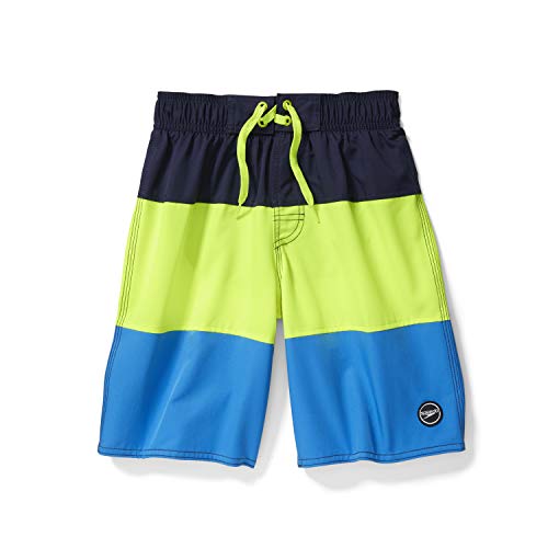 Speedo Boy's Swim Trunk Knee Length Blocked Volley