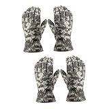 SOIMISS 2 Pares Guantes de Montar Guantes a Prueba de Viento Guantes Deportivos Guantes de Fitness Gloves Winter Motorcycle Gloves Suministro de equitación Guantes de portatiles