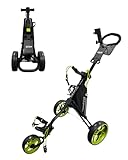 Caddytek CaddyLite 11.5 V3 3 Wheel Golf Push Cart - Lightweight, Easy To Fold