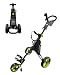 Caddytek Deluxe 3 Wheel Golf Push Cart Version 3, CaddyLite 11.5 V3- Green