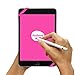 Padlette Grip, Handle, Holder for iPad mini Compatible with Kindle Paperwhite, Fire or Any Tablet or e-Reader with Screens 9 inches or Smaller. (D2 Pink)