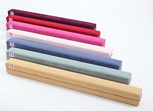 8FT FOLDING GYMNASTIC BEAM BY GYM FACTOR LTD TAN SUEDE