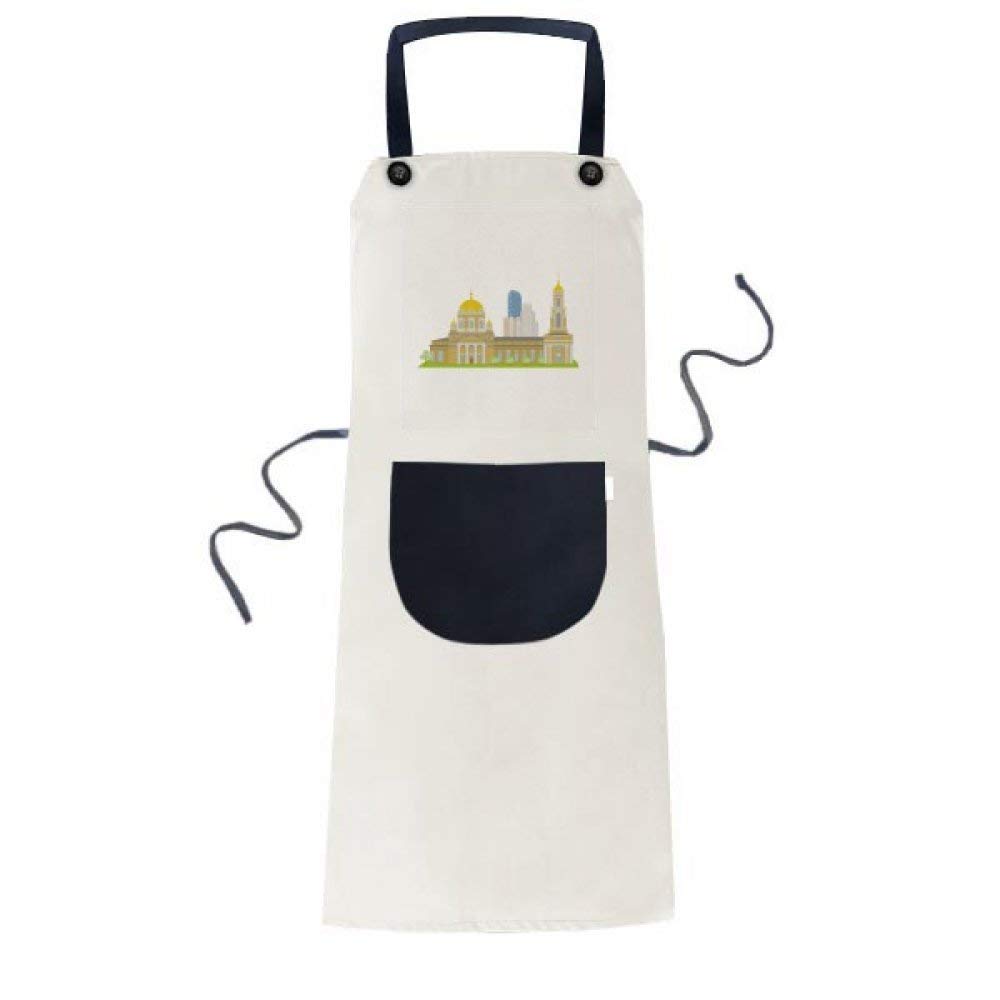 Tablier de cuisine Russie beige pour cuisiner les plats traditionnels