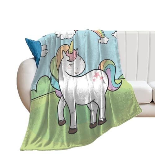 Couverture licorne douce 150x200cm, le cadeau idéal pour petits et grands - 2