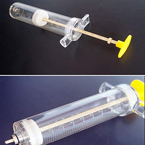 WHYTT Injector Livestock Semi Automatic Syringe, Metal Continuous
