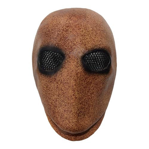 Aspfoaw Creepy Faceless Clown Mask Cosplay Costume Horror Face Mask Cosplay Latex Full Face Mask For Halloween thumb #1