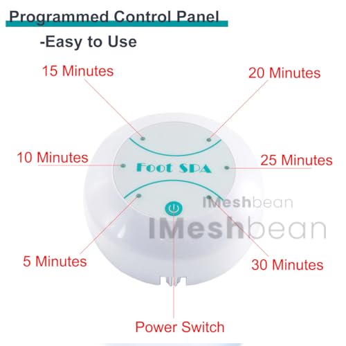 Máquina iónica para baño de pies desintoxicante con 40 fundas y 2 electrodos, sistema portátil para spa de pies para uso en casa, salón y club de spa miniatura 2