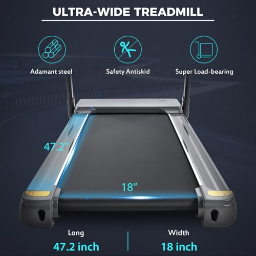 Image of Portable Electric Treadmill for Home Fitness