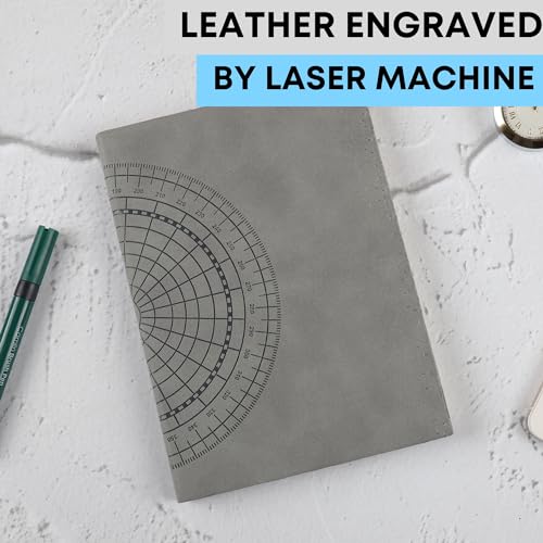 Image of Leather Hard Bound Notebook A5 Journal Diary For Office Use With Mobile & Card Holder Or Pen Loop Dairy For Personal |Ruled Pages With Strap Bookmark Journal Notebook (B133), 200 Pages