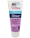 MG217 Baby Eczema Moisturizing Cream with 2% Colloidal Oatmeal, for eczema, rash, and dermatitis - 6 Ounce