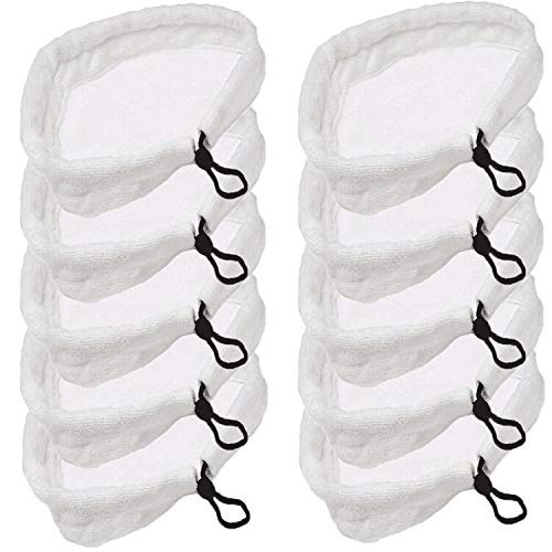 Lot de 8 Serpillières Lingettes pour Vadrouilles à Vapeur H2O et X5