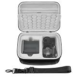 Custodia da viaggio rigida Geekria, compatibile con GL.iNet Comet Pro (GL-RM10), borsa per switch KVM remoto, grigio scuro
