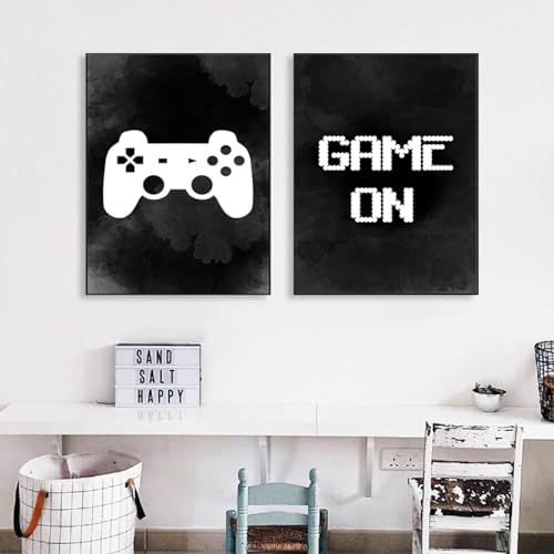 Affiches jeux vidéo décoration murale chambre enfant et salon de jeu poster