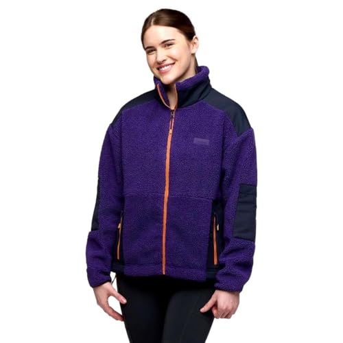 Cotopaxi Women's Bacano Fleece Jacket, Black Violet/Carbon