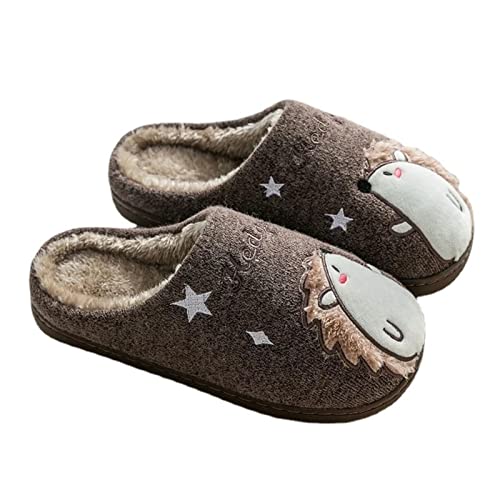 Chaussures de coton masculin chaud avec semelle antidérapante confortable 41-42