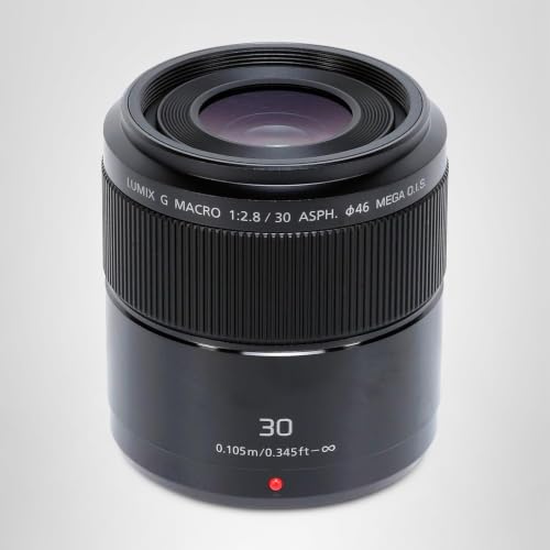 Objectif Panasonic Lumix G H-HS030E – Macro 30mm f/2.8 MEGA O.I.S. - vue 10