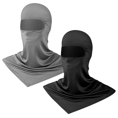 Geyoga 2Pcs Balaclava Full Face Mask UV Sun Protection