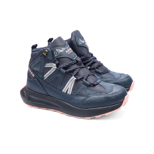 Image of ASIAN Everest W-21 Women's Trekking & Hiking Shoes | Durable Outdoor Footwear with Anti-Slip Outsole, Soft Cushion Comfort & Water-Resistant Upper | Ideal for Travel, Biking & Trails