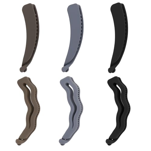 Bumlofa Multicoloured Banana Clip Hair Clips – Flexible for Various Hairstyles & Outfits Bumlofa Multicoloured Banana Clip Hair Clips – Flexible for Various Hairstyles & Outfits