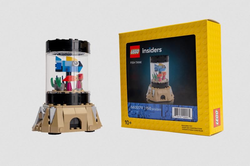 レコメン RIO ZNR 紙ジャケットBOX セット Amazon.com: LEGO - Fish Tank (150 Pieces, Insiders 6605179) : Toys